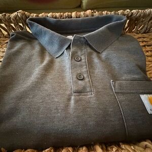 Carhartt Charcoal Polo Shirt